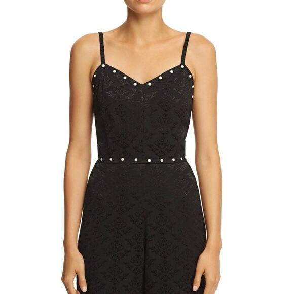 Sandro Jacquard crop top black printed size 1 S C10 - Picture 1 of 8
